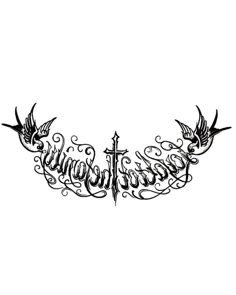 Siirtotatuointi - Text