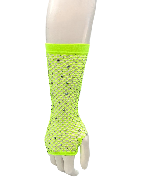 Verkkohanskat Timanteilla -Uv Green