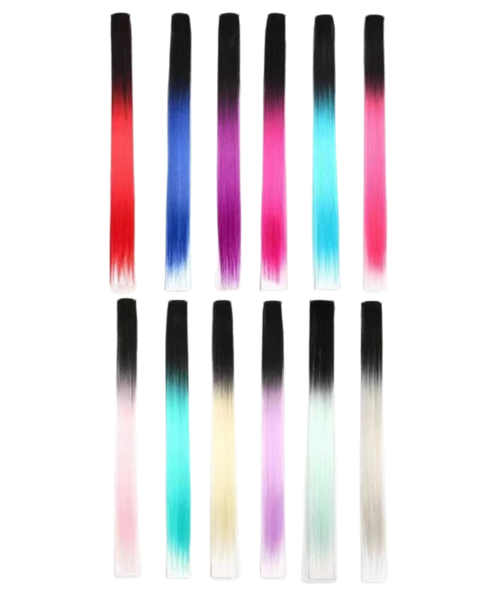 Synteettinen Clip-On Pidennys