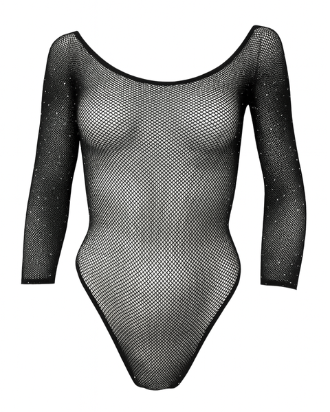 Kimaltava Pitk&auml;hihainen Verkkobody