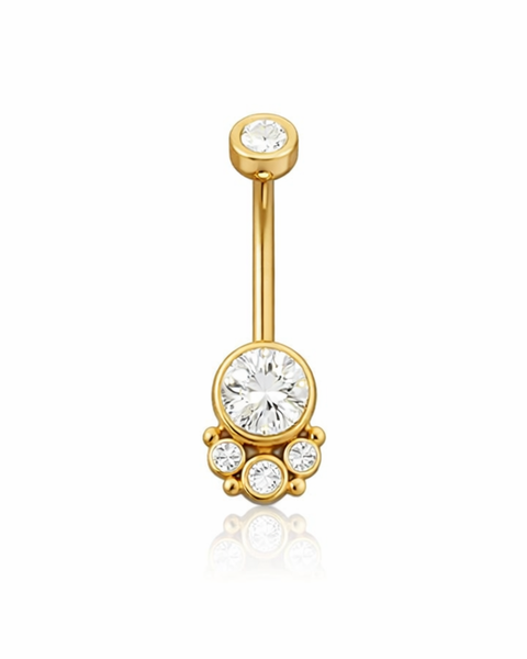 1.6mm Titaaninen Napakoru -Gold