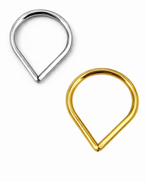 1.2x10mm Titaaninen Segment Rengas- Drop