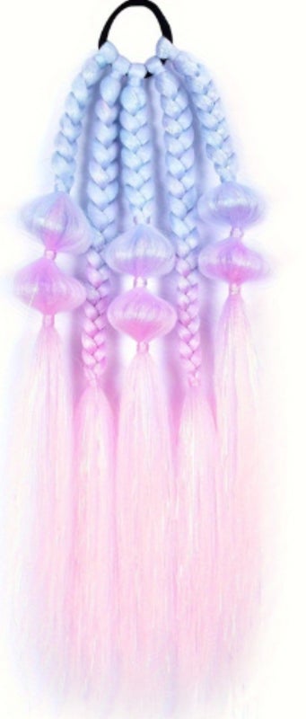 Kuituhius  ponnaripidennys - braids & bubbles tinseleill&auml;