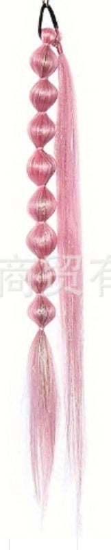 Fiber hair- bubbles & tinsels