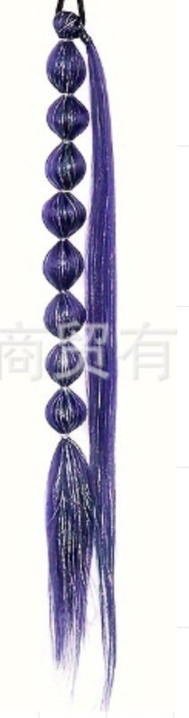 Fiber hair- bubbles & tinsels