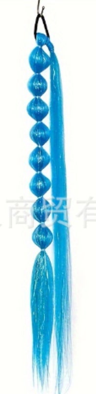 Fiber hair- bubbles & tinsels