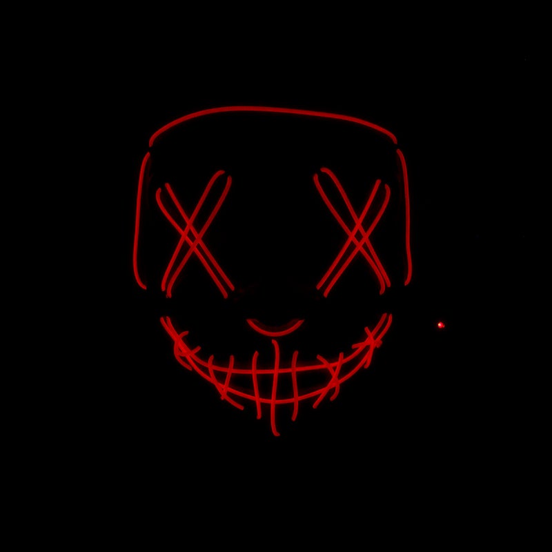 LED Naamio - Punainen