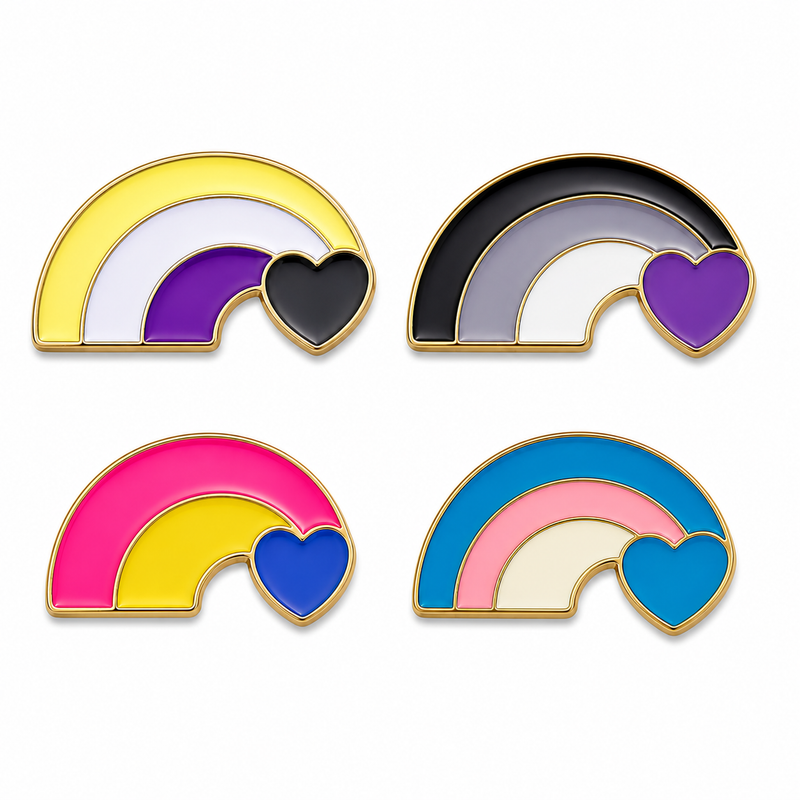 Pride  Pinssit -Sateenkaari