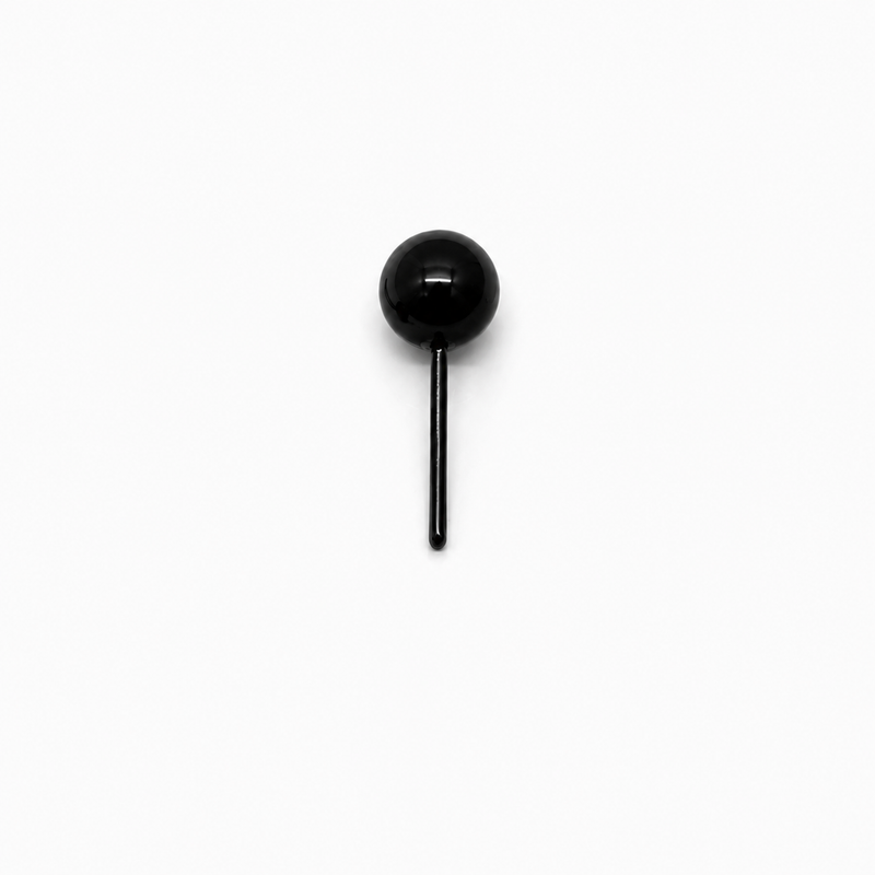 3mm Titaani Push-Pin L&auml;vistyskorupallo &ndash; Musta