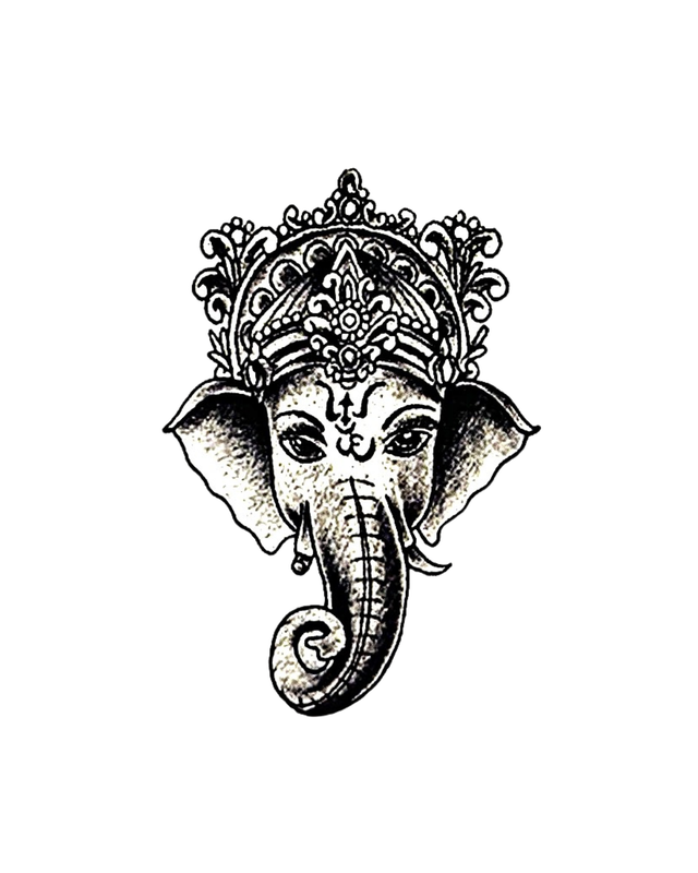 Siirtotatuointi - Elephant