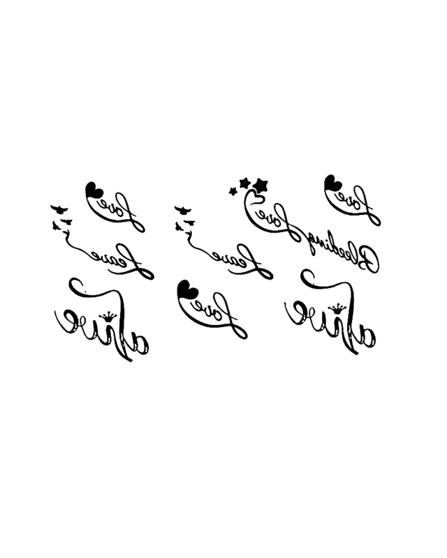 Siirtotatuointi - Love