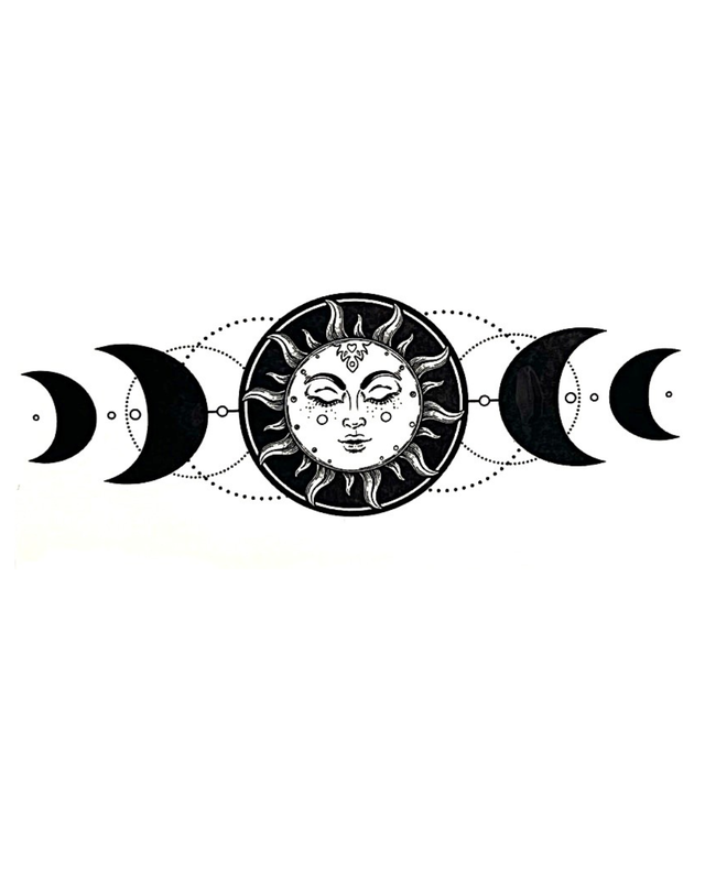 Siirtotatuointi - Moon