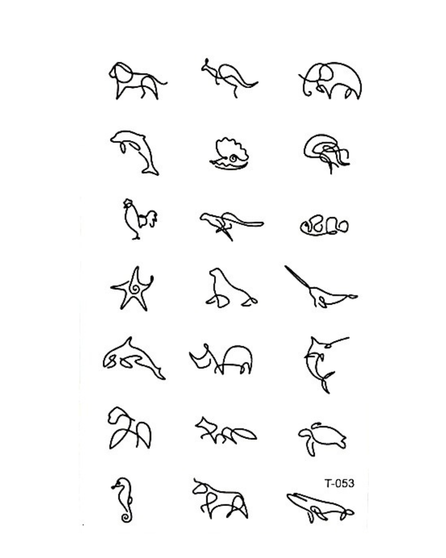 Siirtotatuointi - Animals