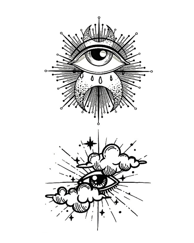 Siirtotatuointi - Eyes