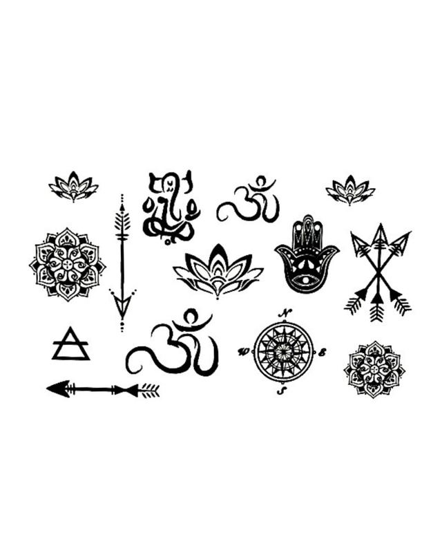 Siirtotatuointi - Mandala