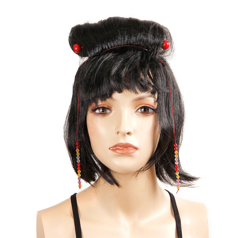 Musta Nuttura Peruukki