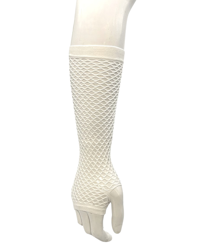 Valkoiset verkkohanskat