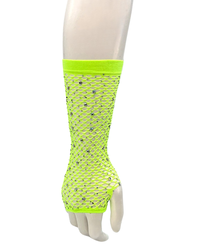 Verkkohanskat Timanteilla -Uv Green