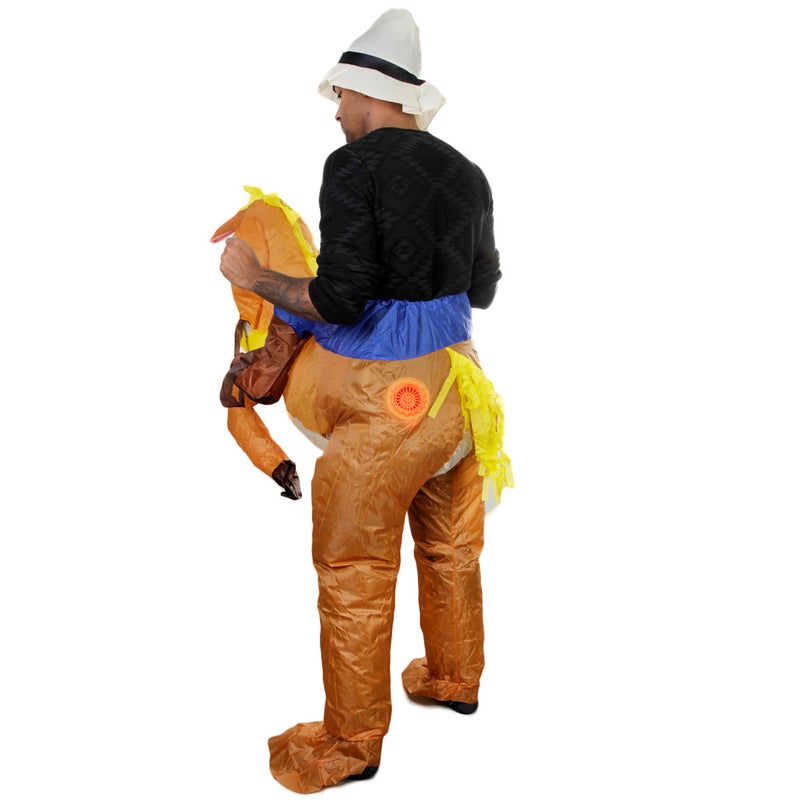 Puhallettava Ratsastaja -Puku