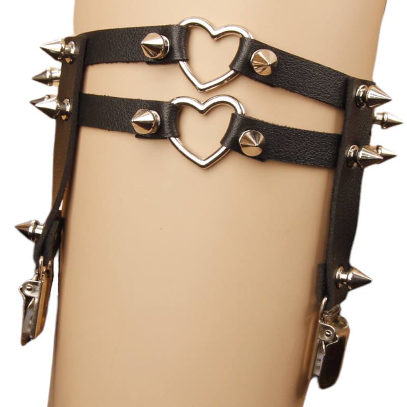 Musta Syd&auml;met Jalkaharness Klipseill&auml;