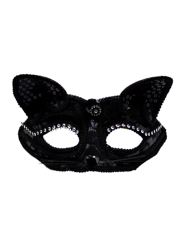 Kissa Naamio Paljetit