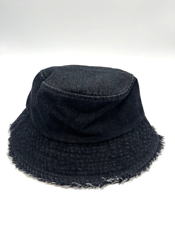 Bucket Hat -Ripped Denim